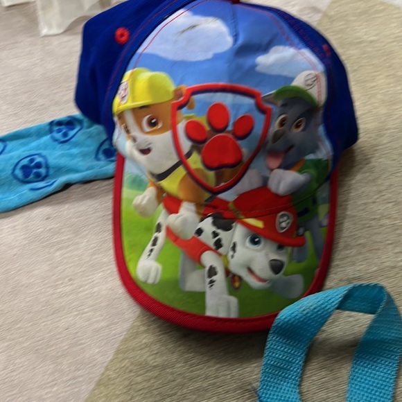 Bundle of toddler boys, paw patrol pajamas, baseball, cap hat and backpack set - Picture 3 of 4